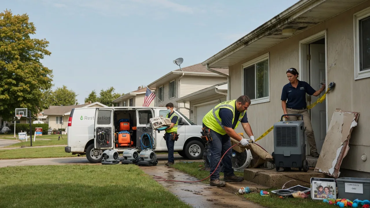 Water Damage Restoration in Tilden, IL near me